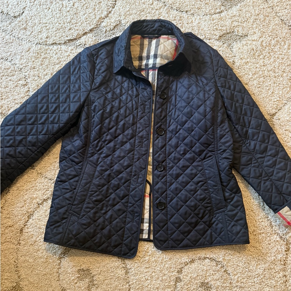 Burberry quilted jacket